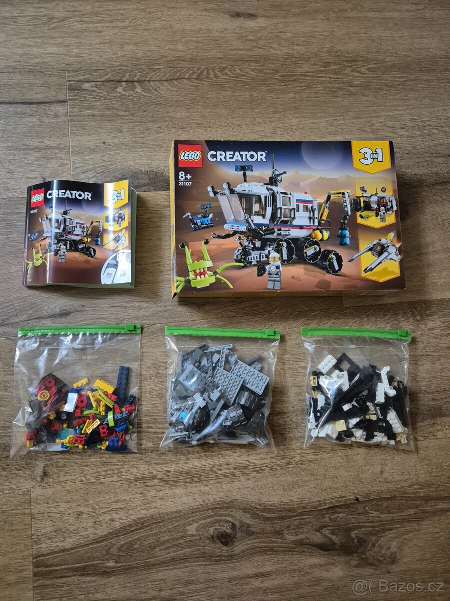 Lego creator 3v1 Vesmírné průzkumné vozidlo - 2