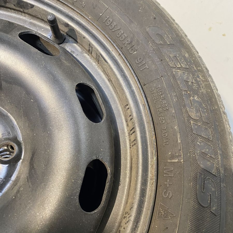 15" plechová kola – 5x100 – ŠKODA (VW, AUDI, SEAT) Disky: - 2