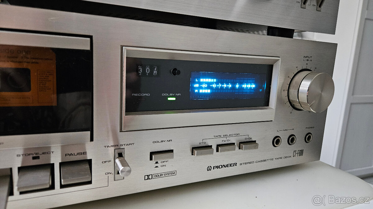 Pioneer SA - 508 + TX - 608L + CT-F- 600 Blue line - 2