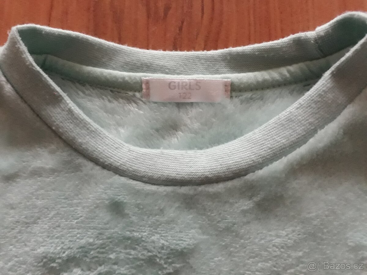 Divci mikina s hvezdickami vel.104 - 2