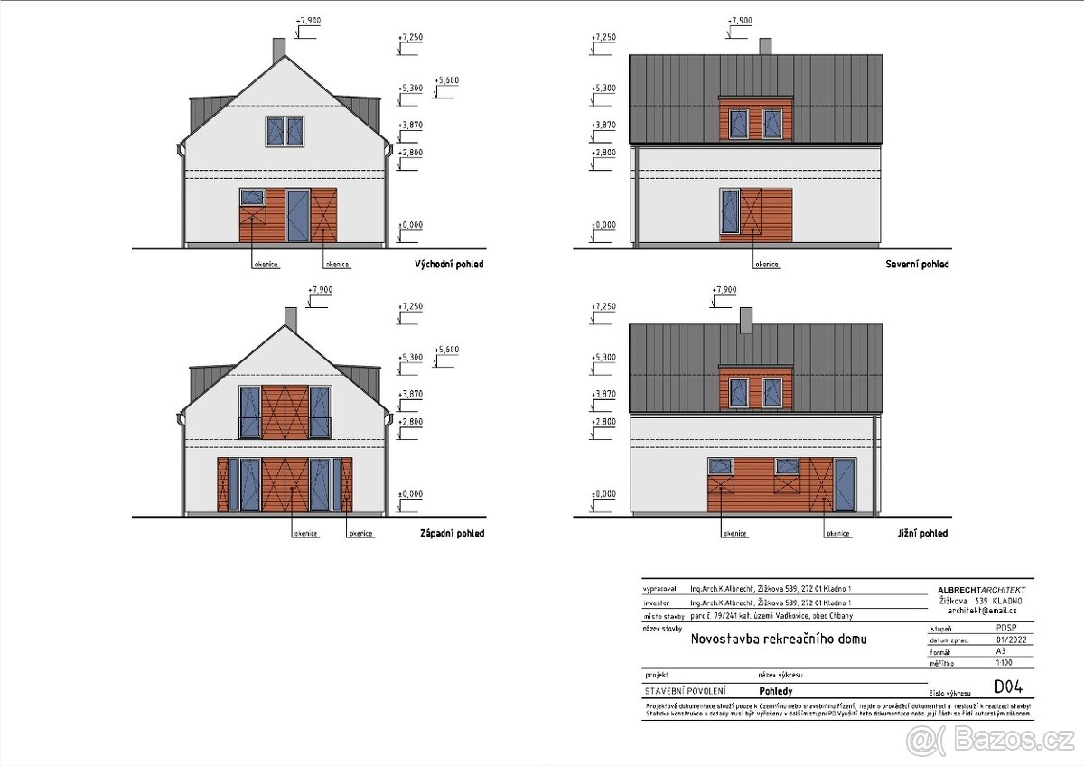 Stavební pozemek ve Vadkovicích u Nechranické přehrady - 2