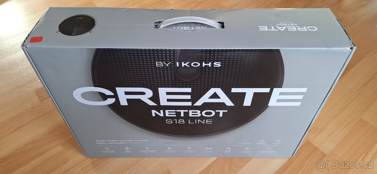 NOVÝ robotický vysavač IKOHS Create NetBot S18 - 2