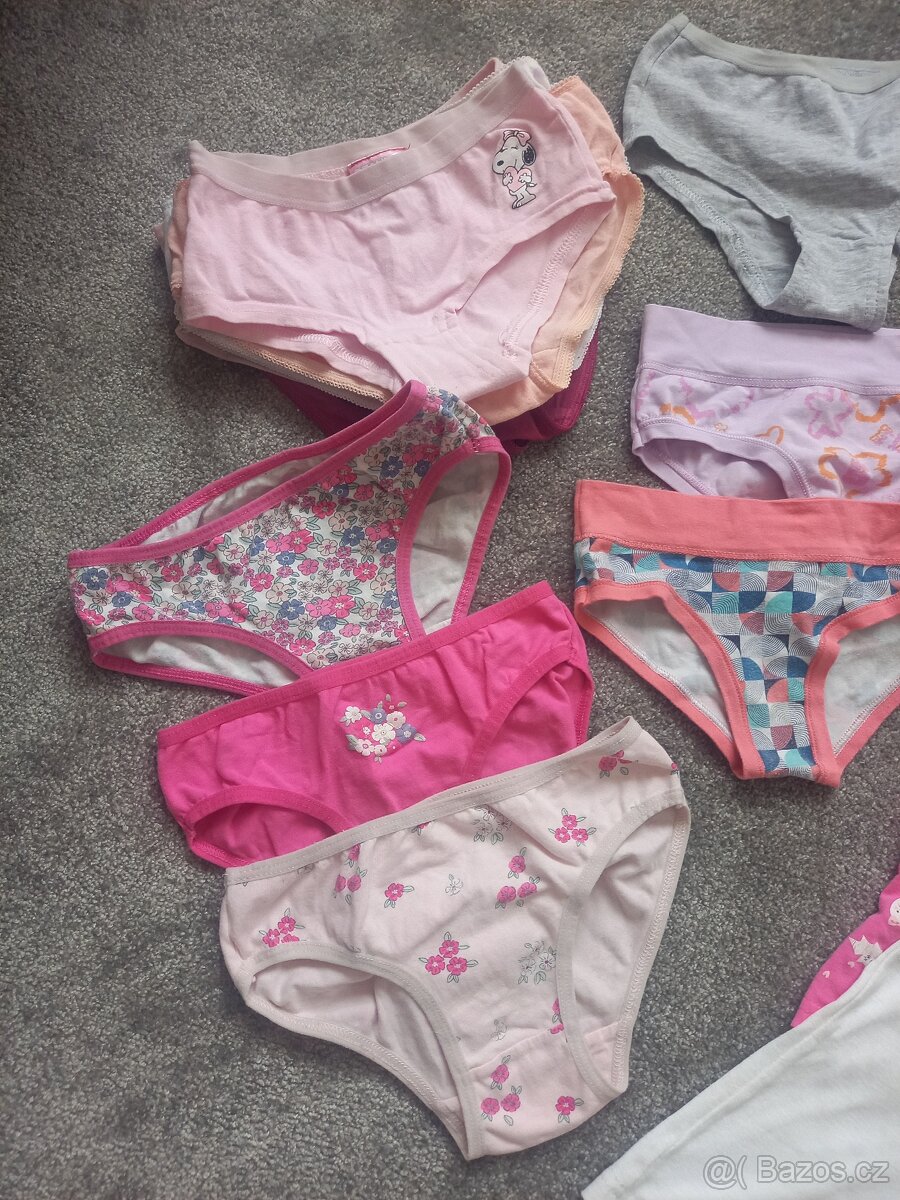 set - dívčí spodní prádlo 104/110/116 t - 2