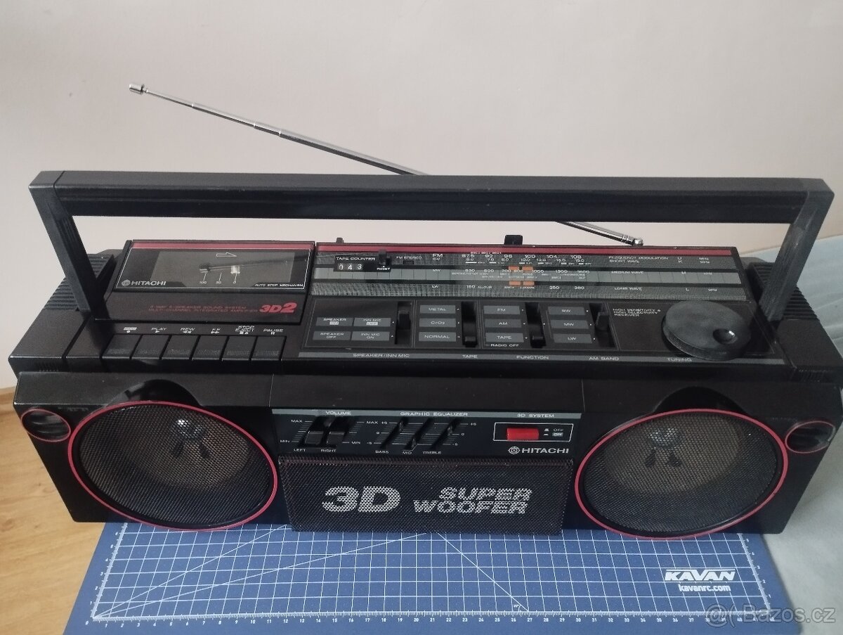 HITACHI 3D2 radiomagnetofon - 2