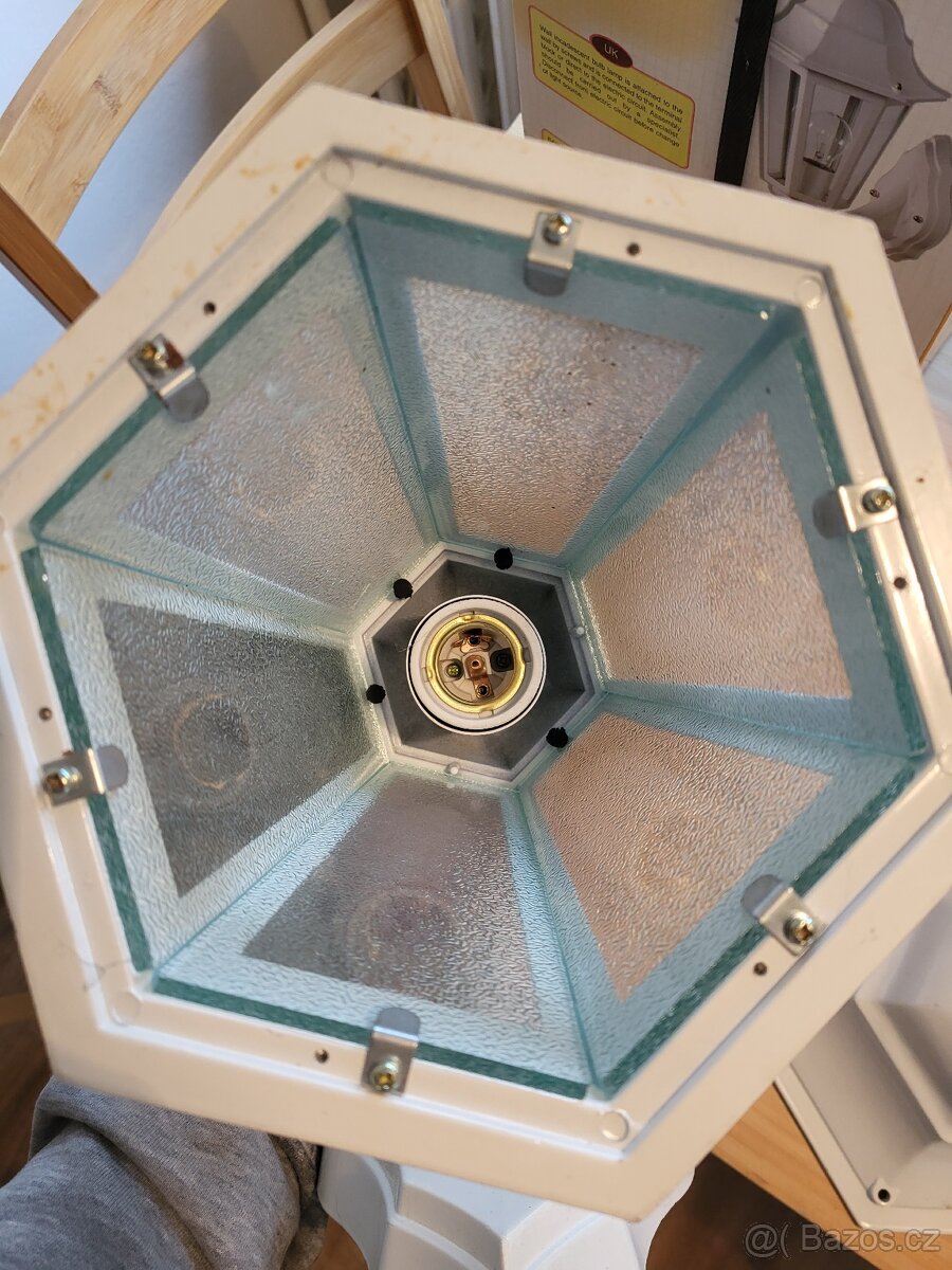 Venkovní hliníková lampa - 4ks - 2