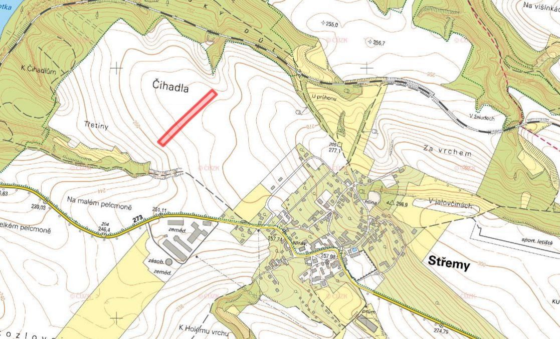 Zemědělská půda, prodej, Střemy, Mělník - 2