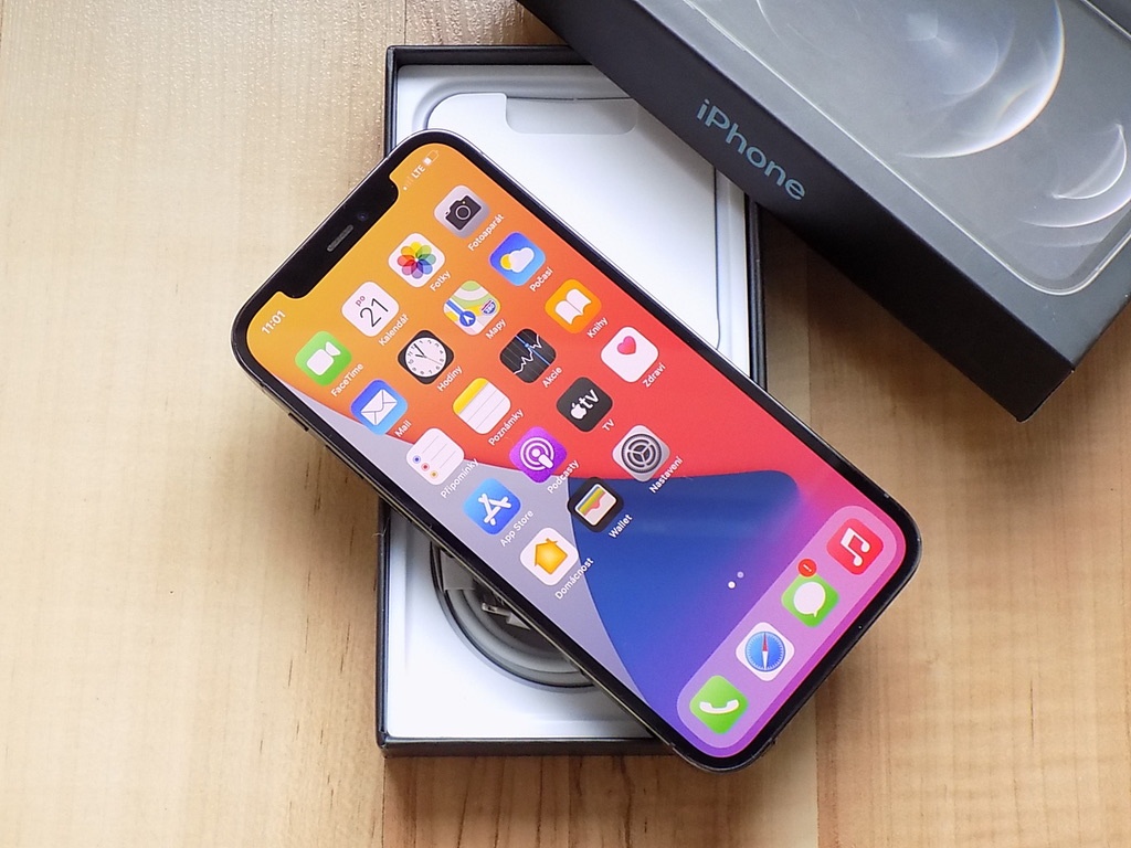 APPLE iPhone 12 Pro MAX 128GB Graphite - ZÁRUKA -TOP-100%BAT - 2