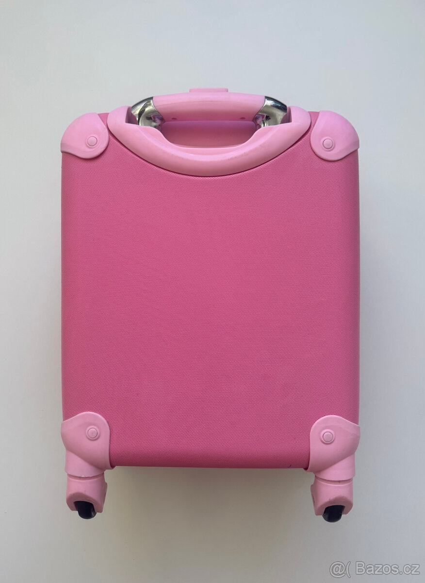Dětský kufr růžový Angel girls 30 l - 2