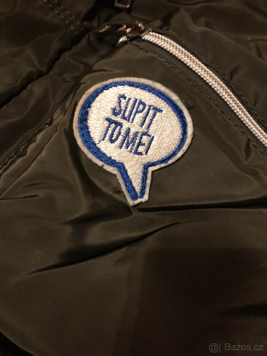 Módní khaki batoh s nášivkami - 2