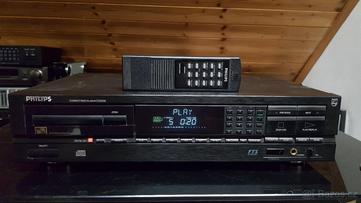 Philips CD 834 Luxusní cd přehrávač - 2