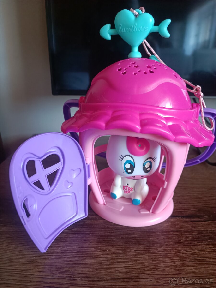 Plastový domeček s jednorožcem - 2