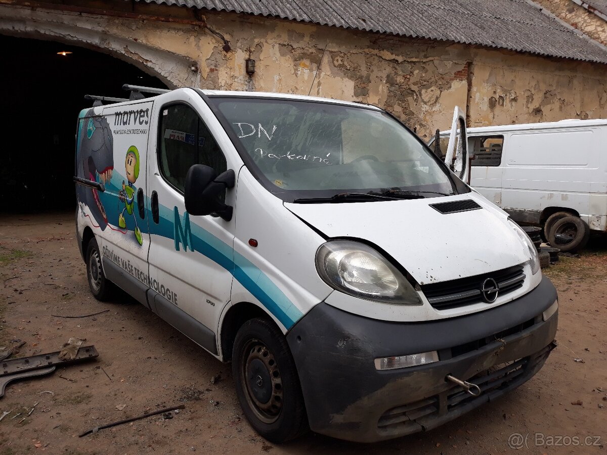 Renault Trafic II ,Opel Vivaro díly - 2