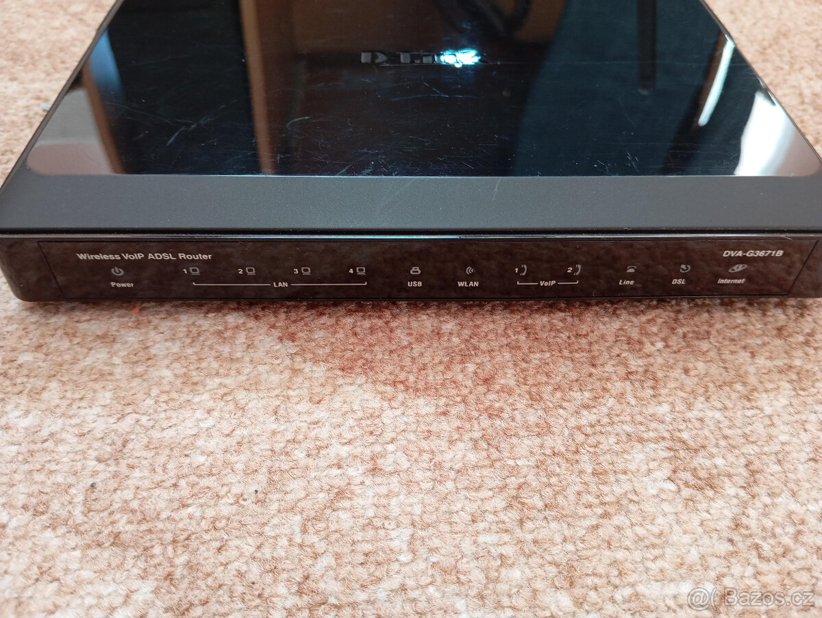 D-Link DVA-G3671B – VDSL/VoIP brána a Wi-Fi Access Point - 2