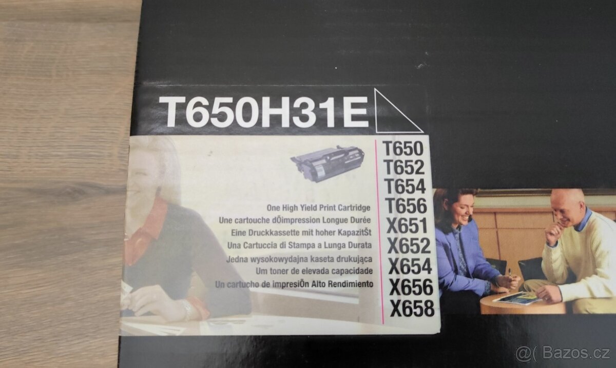 originální toner LEXMARK T650H31E - 2