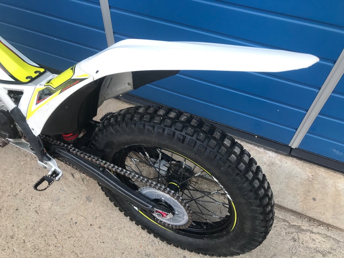 Trial moto Trs 300 one 2017 pérování po servisu