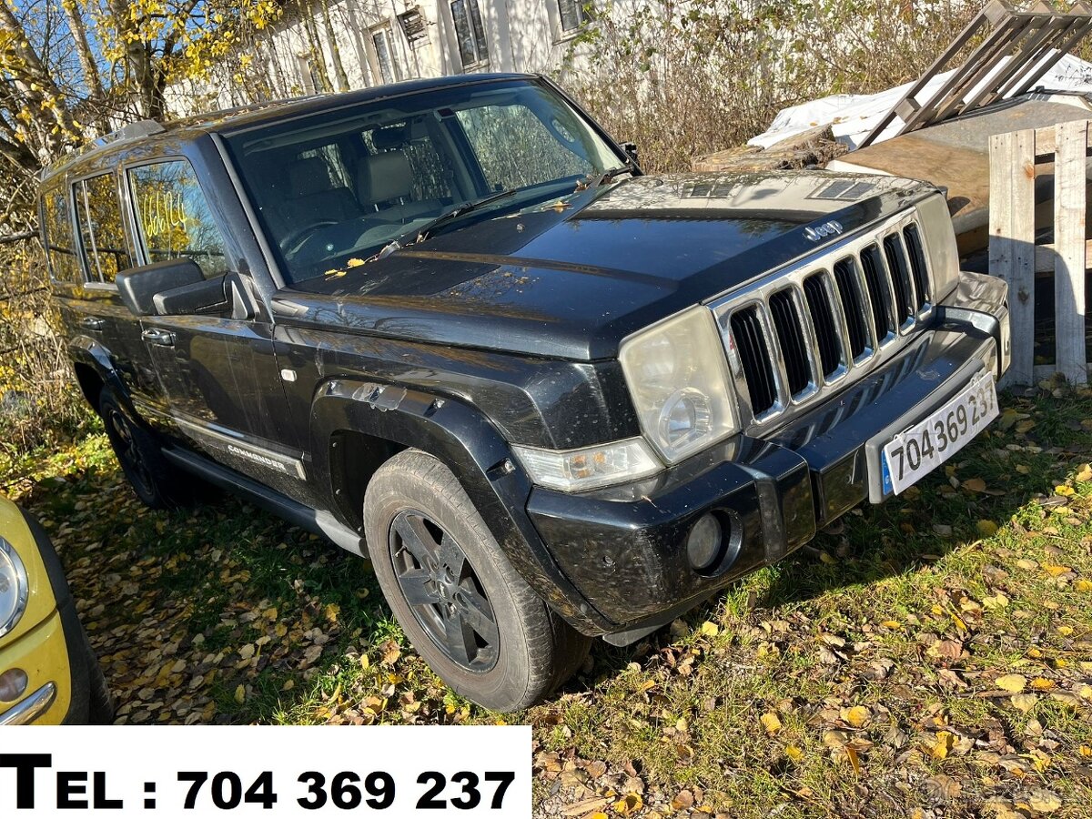 // JEEP Commander Limited 3.0 CRD 2006 // DÍLY - 2