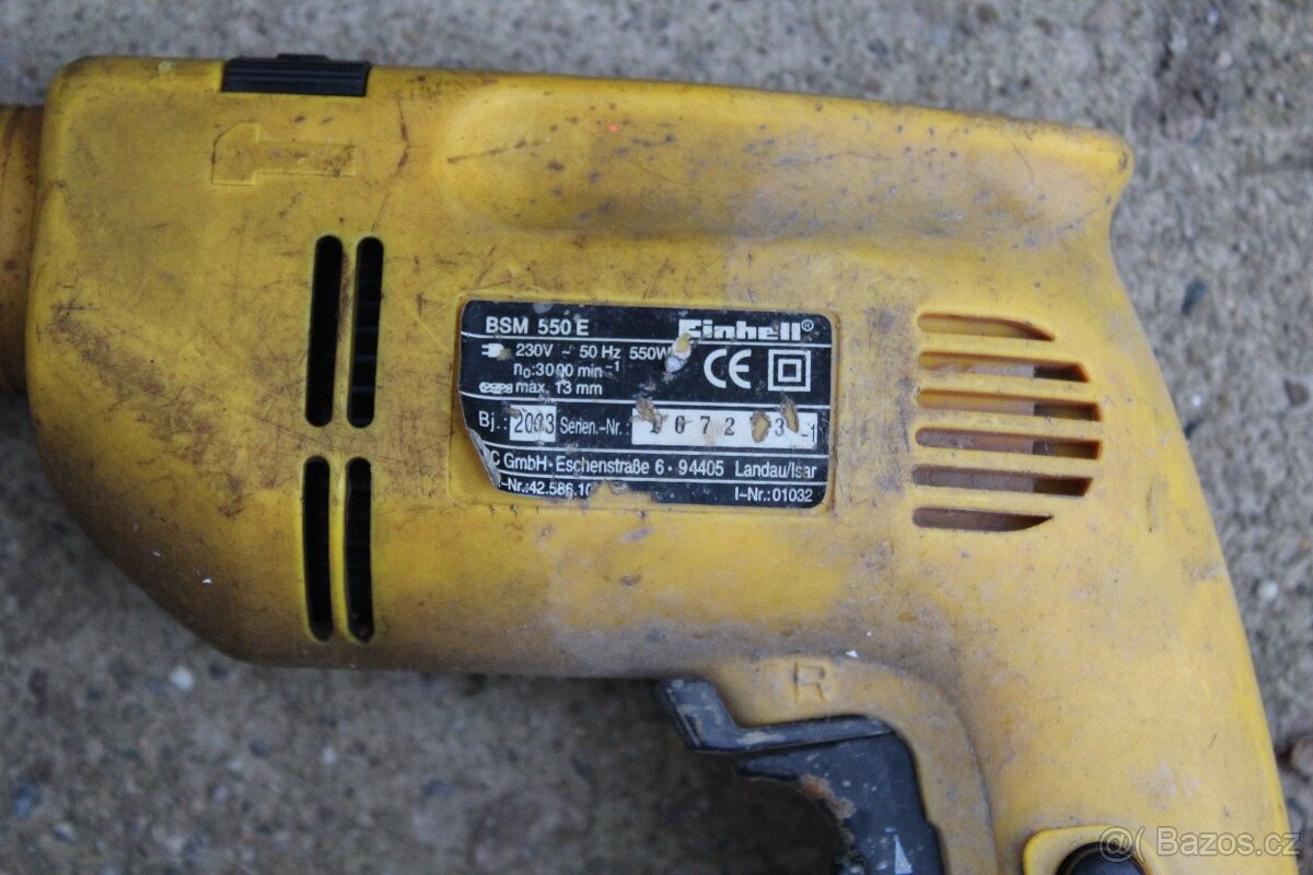 Kabelová vrtačka Einhell BSM 550 E - 2