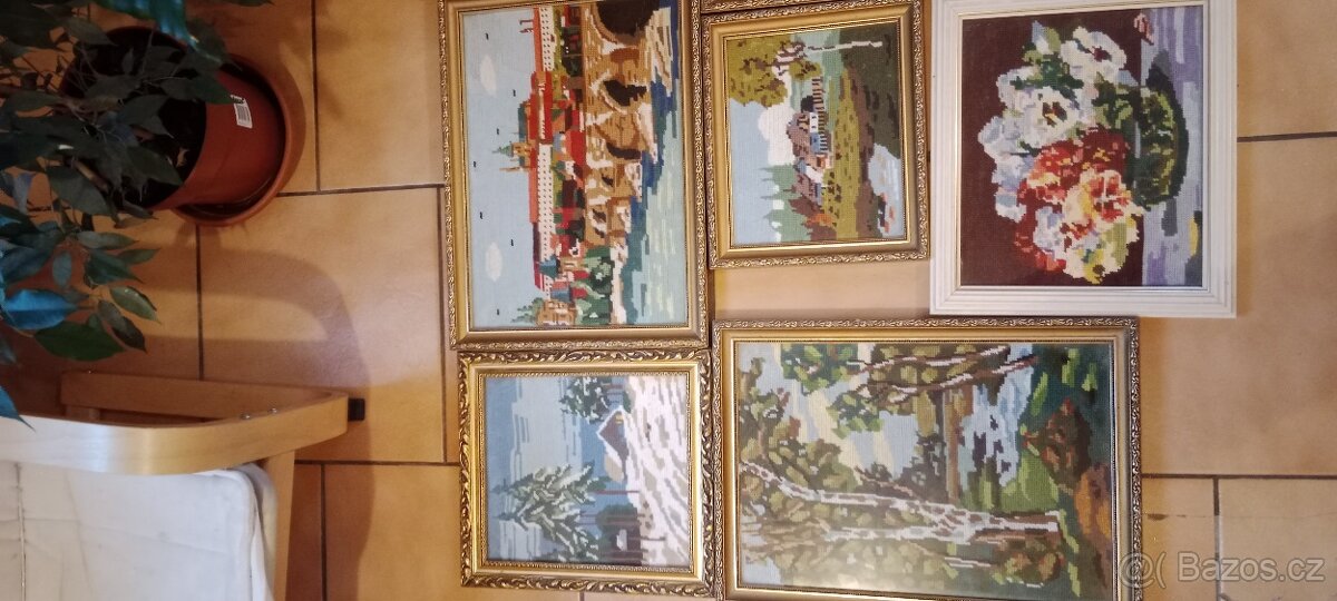 Ručně vyšívané obrazy - 2