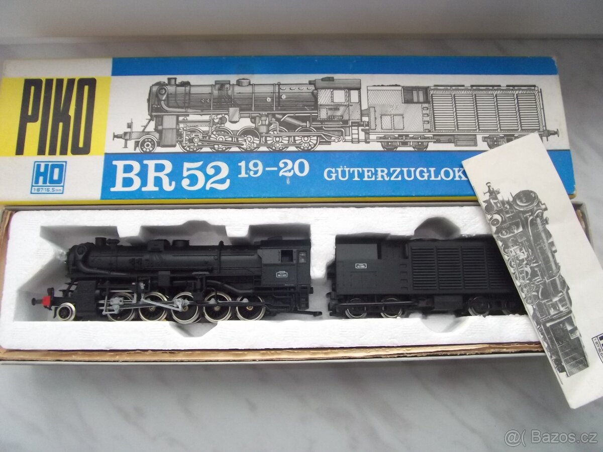 Lokomotivy 52 sncf na vláčky H0 Piko - 2