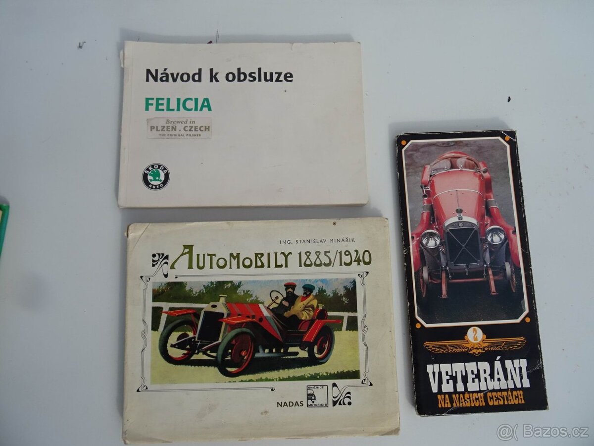 Knihy o automobilismu :, Mazací plán V3S atd - 2