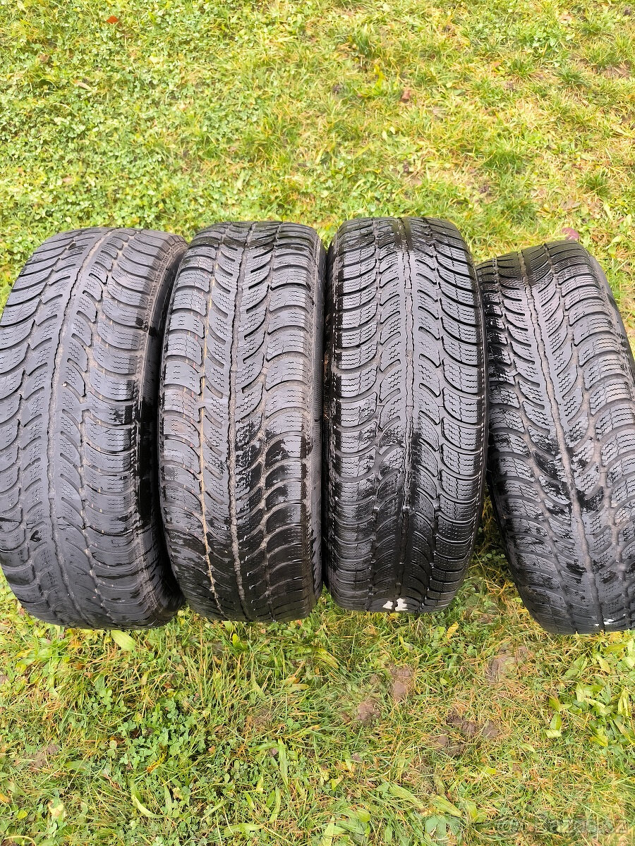 4 zimní kola ŠKODA 15´,5x100 pneu 185/60/15 FABIA, RAPID - 2