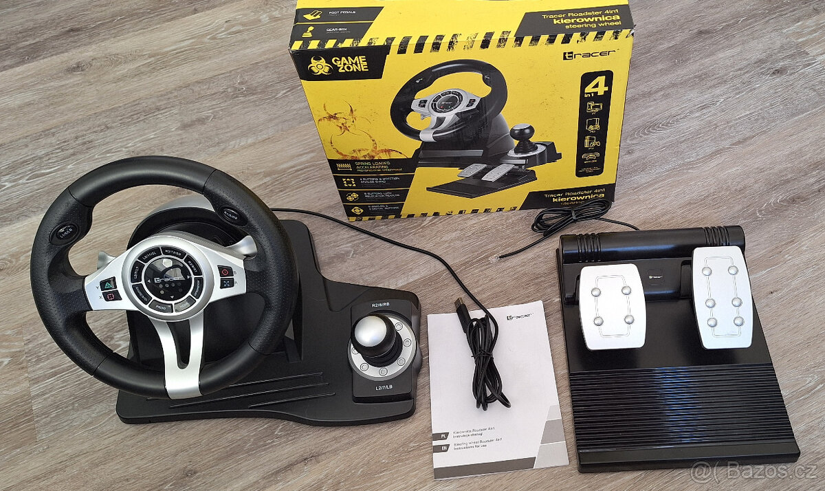 Tracer ROADSTER 4in1 volant PC | PS3 | PS4 | Xone - 2