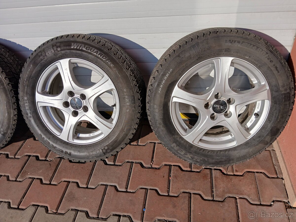 FIAT TIPO / 500L ALU DISKY 15" SE ZIMNÍMI PNEU - 2