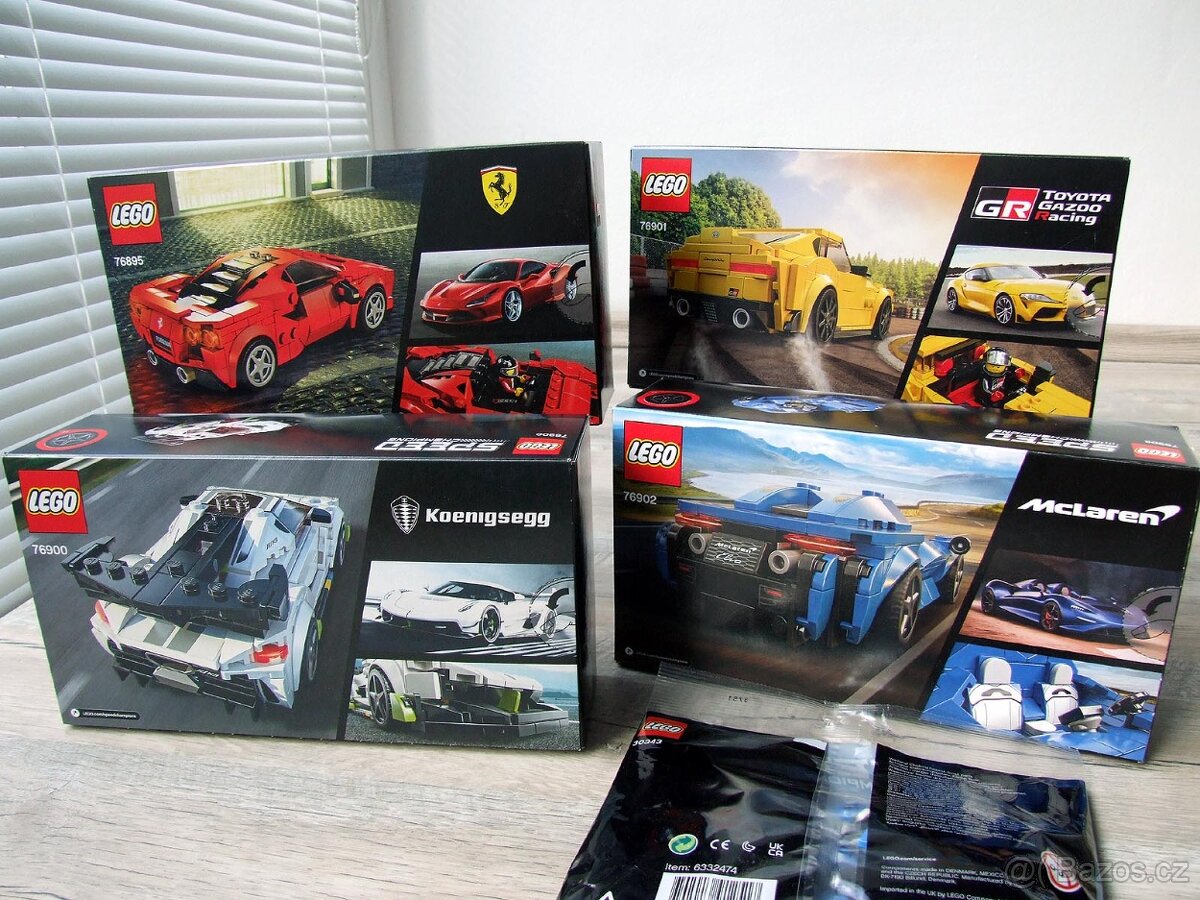LEGO Speed Champions 76895 76900 76901 76902 30343 - 2