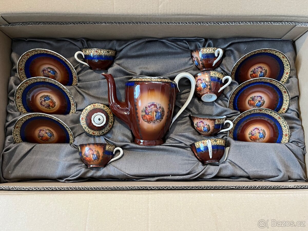 Porcelánová sada Grácie, zn. Moritz Zdekauer - 2