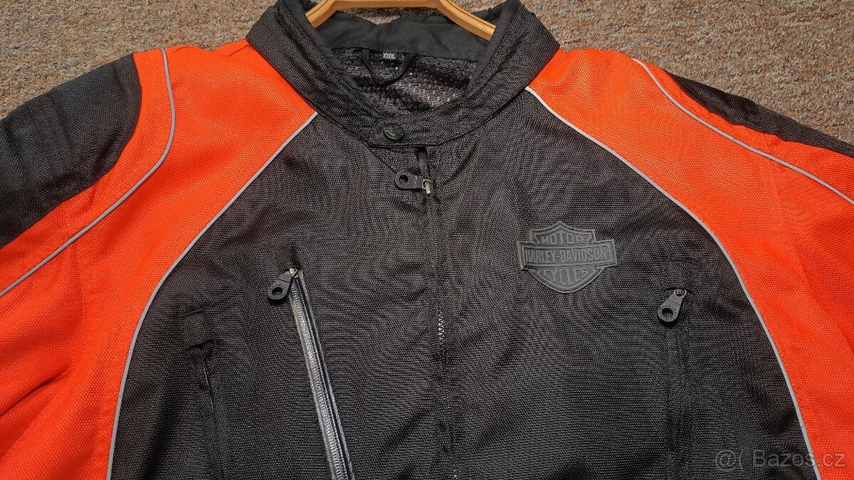 Harley Davidson - 4XL letní textilní bunda - 2