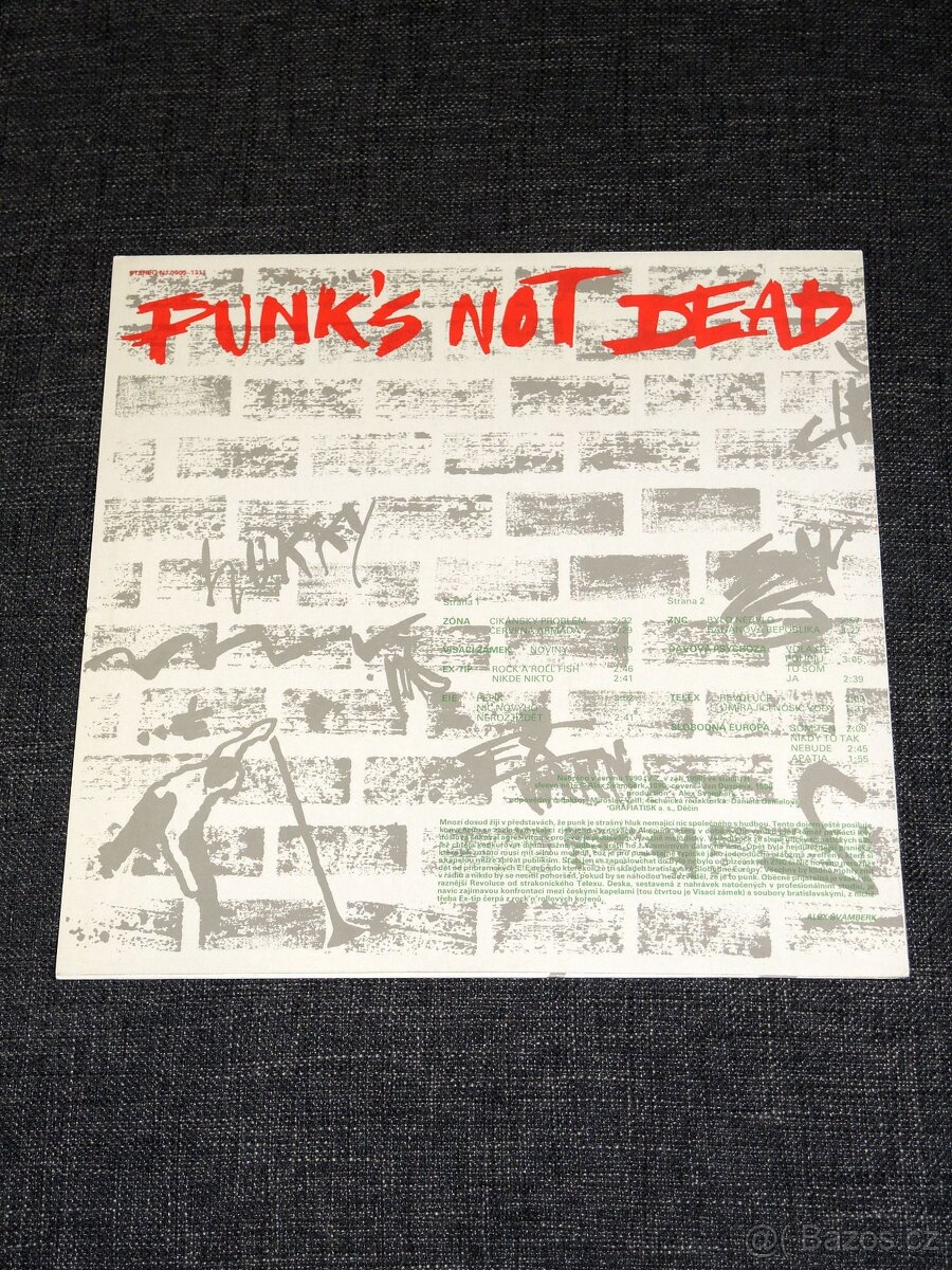LP Punk's Not Dead (1990) / VERY RARE / - 2