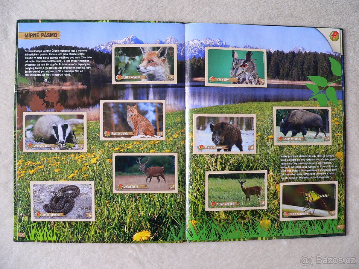 Sběratelské samolepky PENNY, Za zvířátky kolem světa - 2