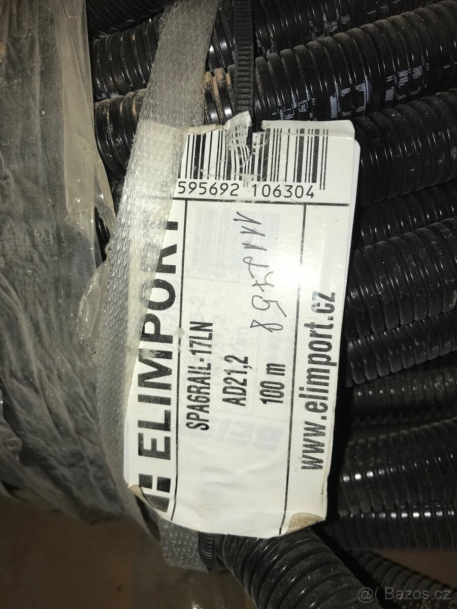 HADICE PA6 16,5x21,2MM RAIL CERNA AD21,2 - 2