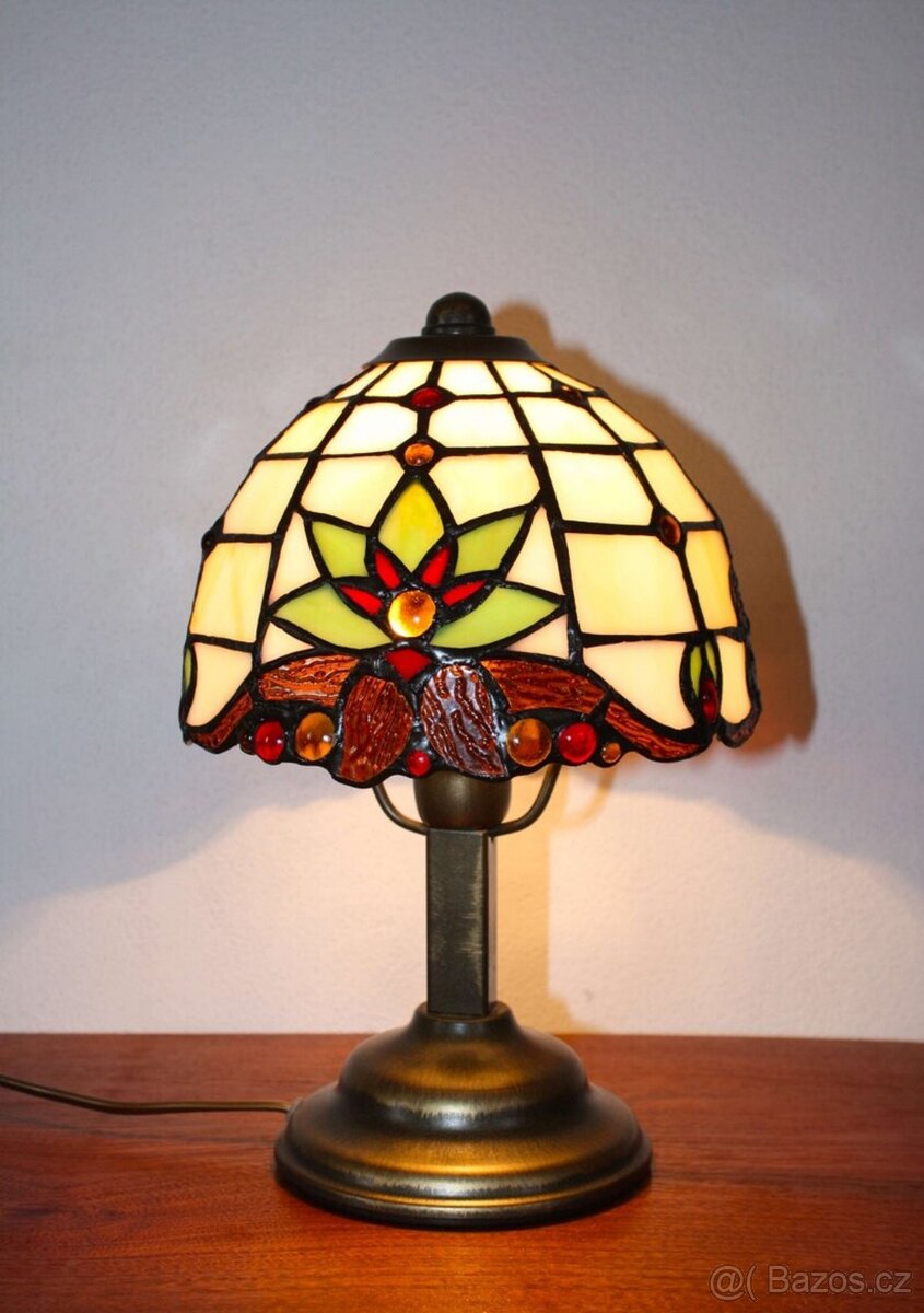 Vitrážový Tiffany lustr -nový - 2