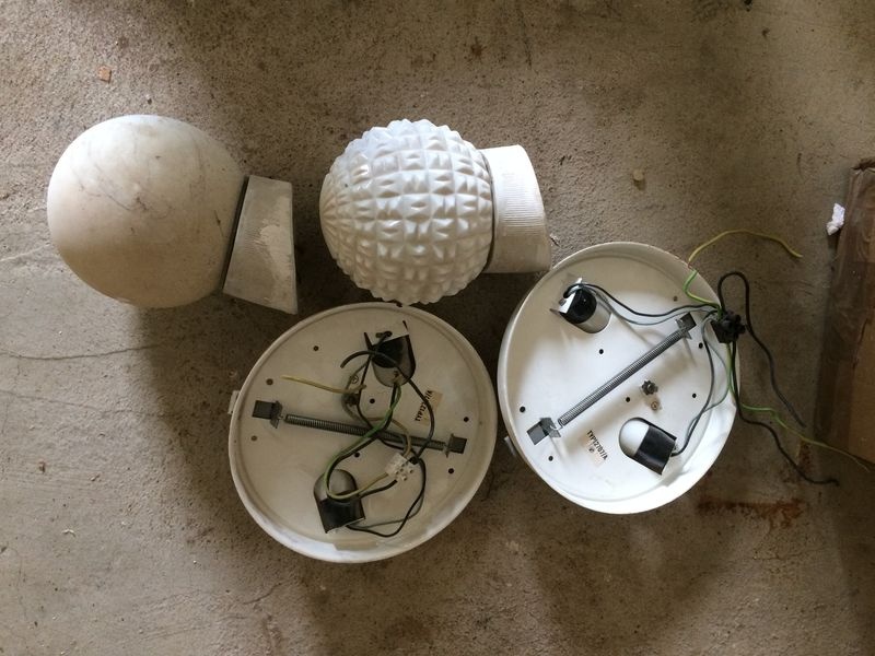 Nástěnná starší světla retro - 2