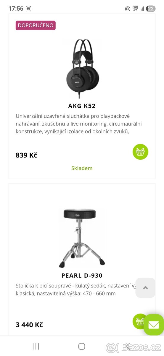 Elektronické bicí Alesis - 2