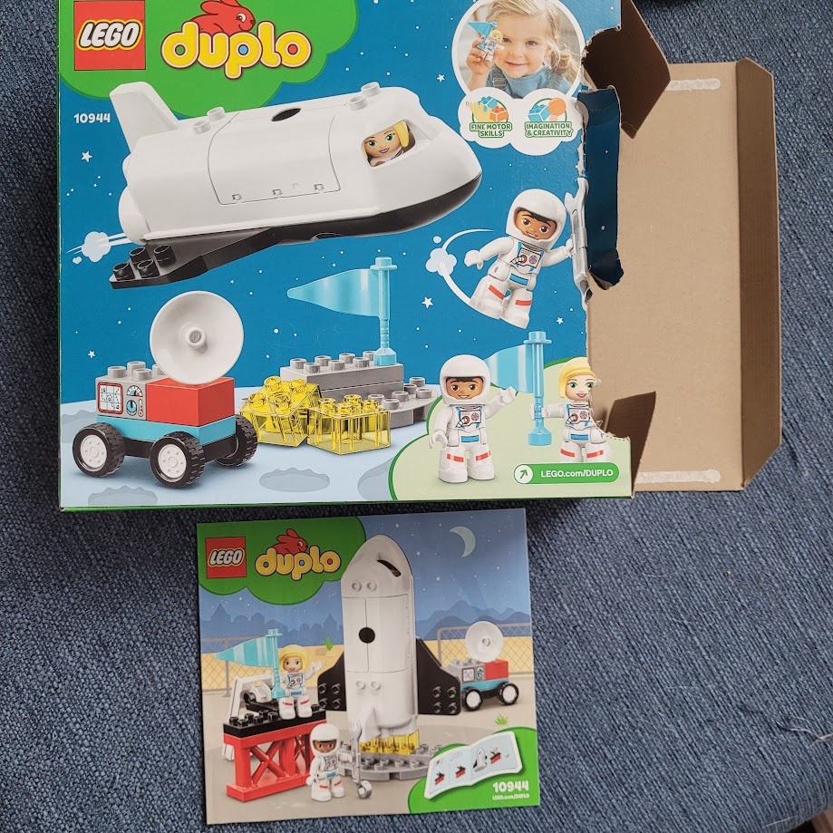 Lego duplo raketoplán - 2