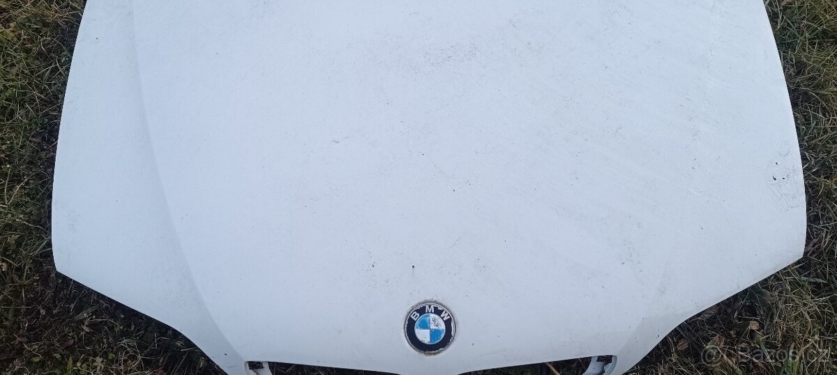 BMW E46 facelift kapota originál sedan bílá - 2