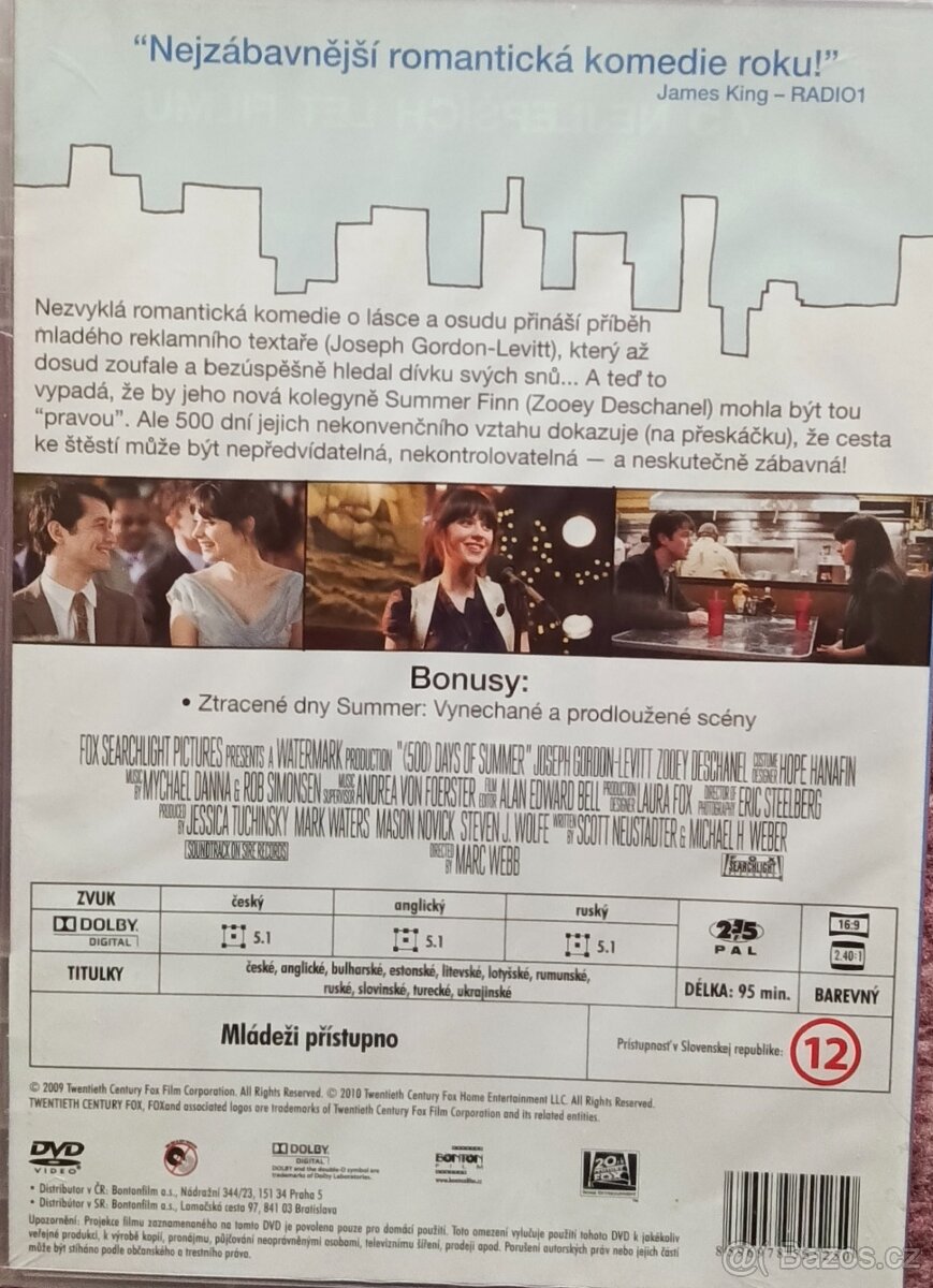 Blu-ray 500 dní se Summer (2009) - 2