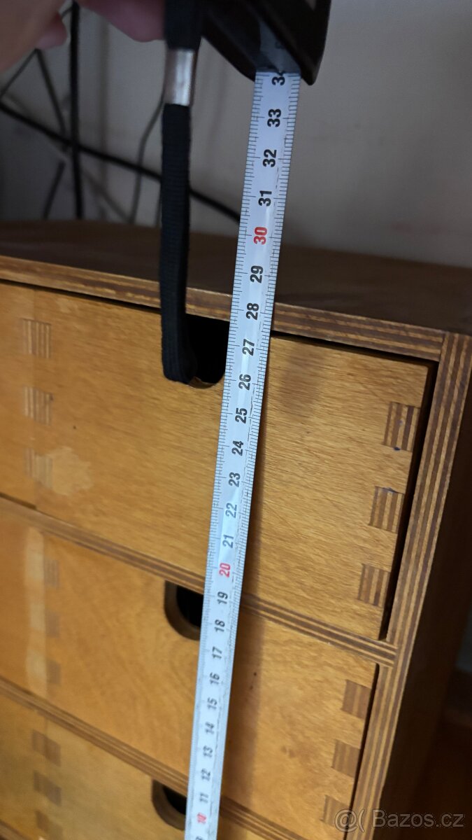 Dřevěný organizér se 6 šuplíky - 2