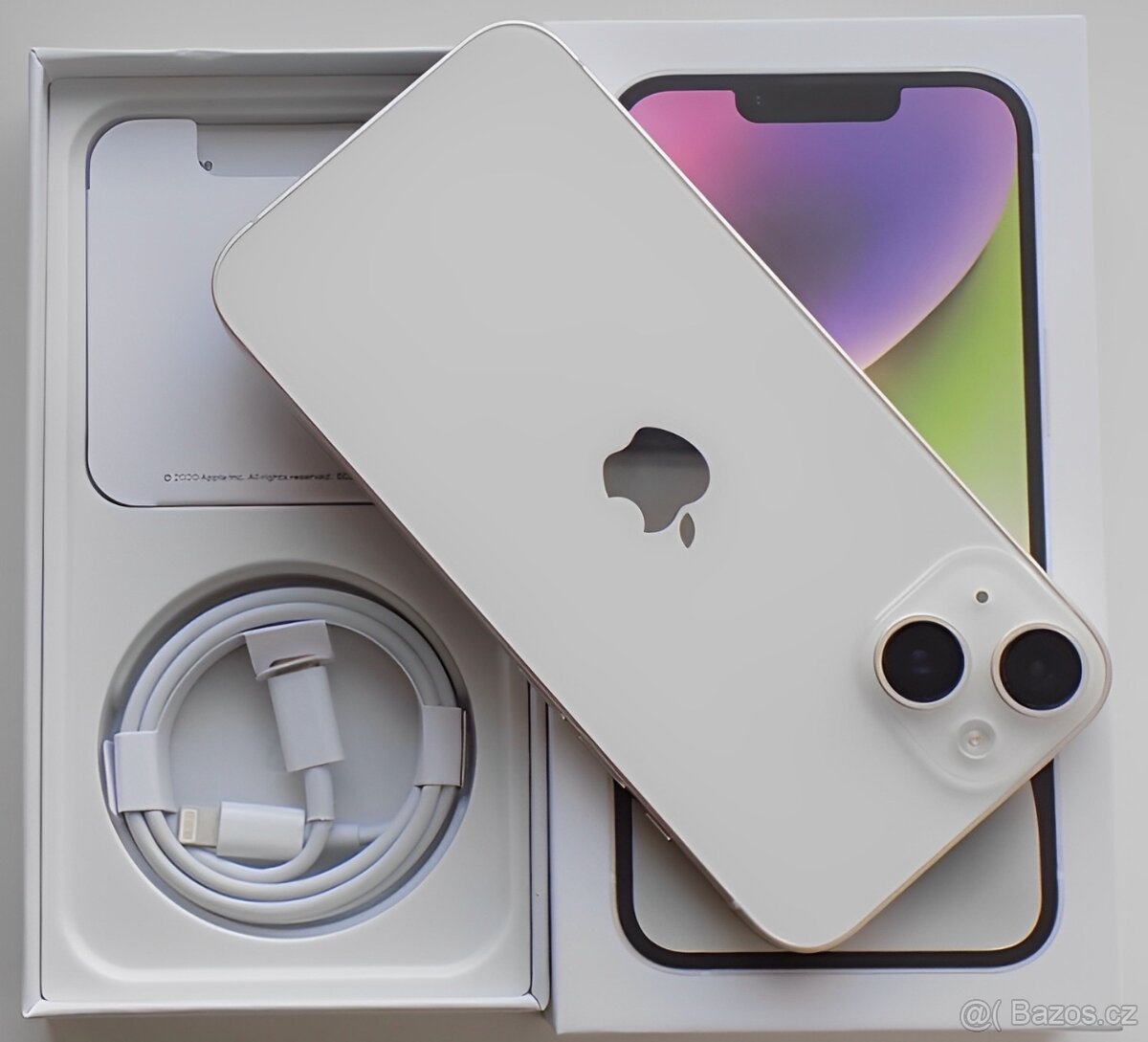 iPhone 14 Starlight BATERIE 100% TOP - 2