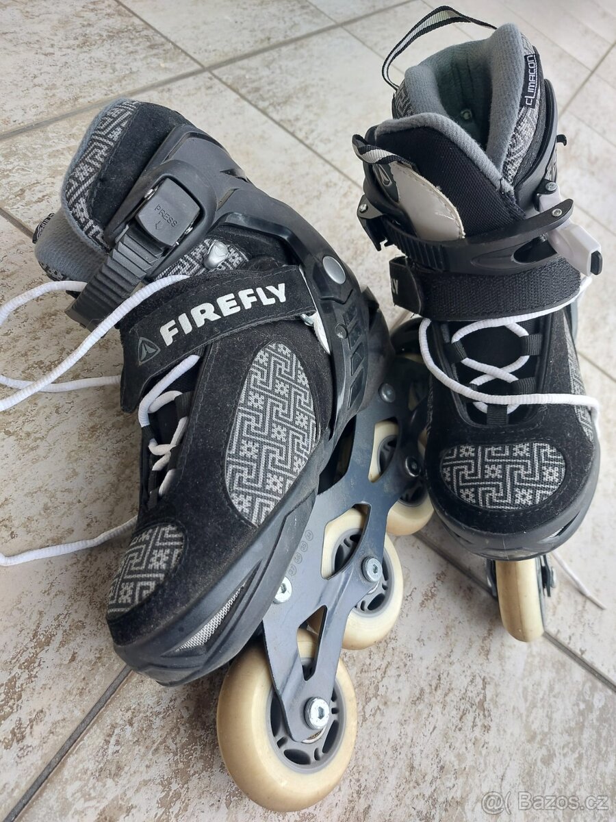 In-line brusle FIREFLY vel.34-37 a chrániče - 2