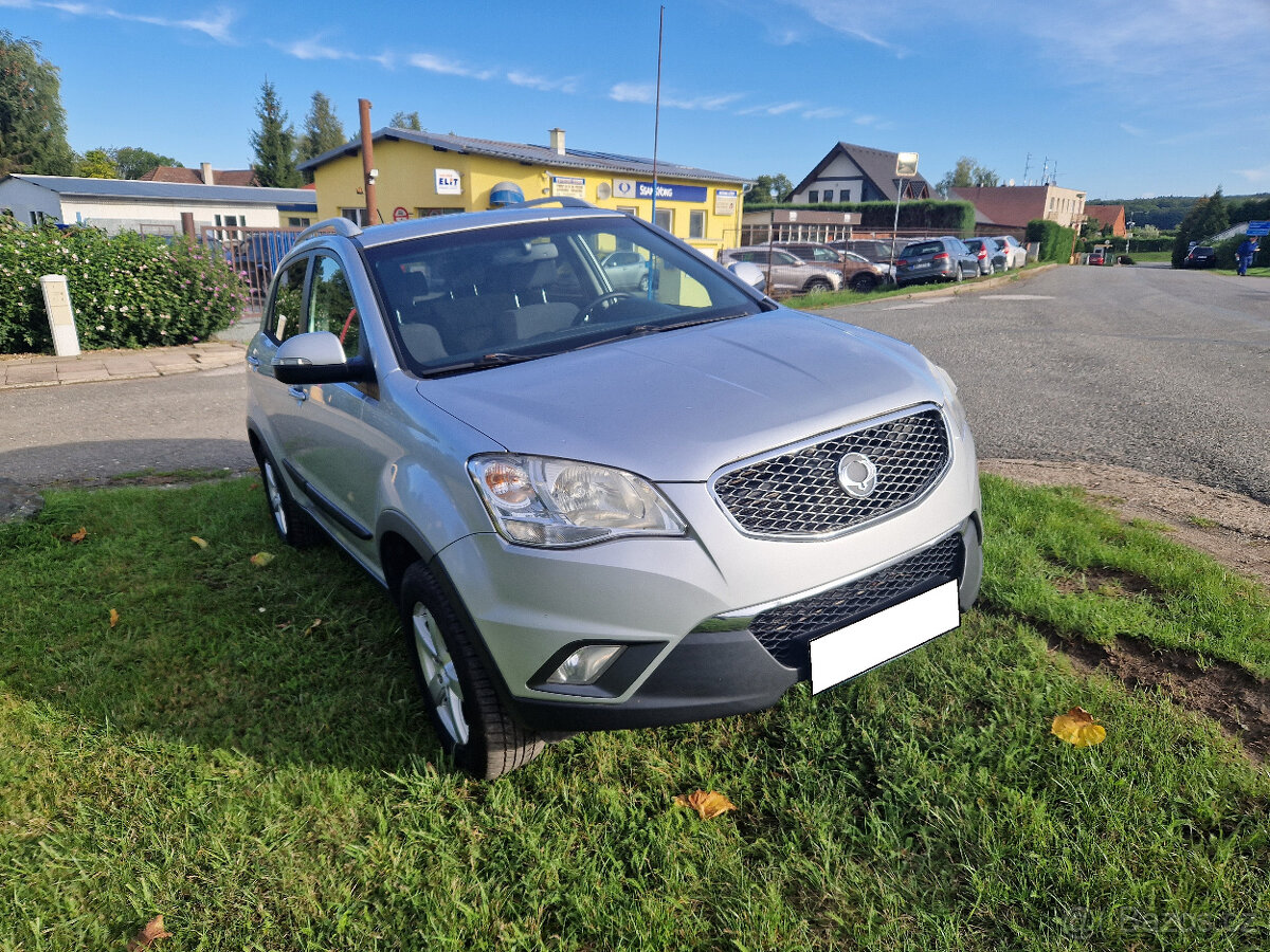 SsangYong Korando 2.0 XDi - 2012 4x4 závěs 2t - 2