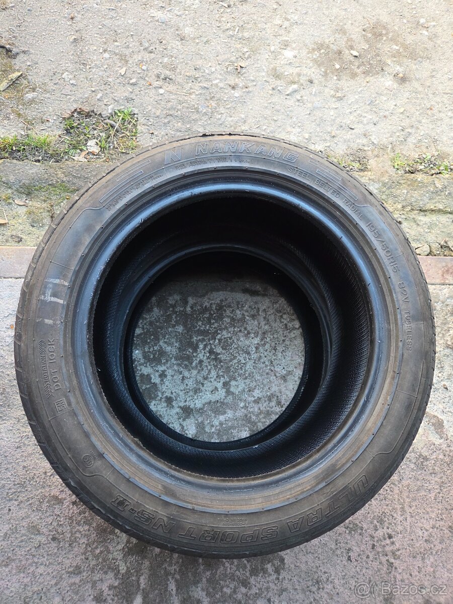 2x letni pneu 195/50 R15 - 2