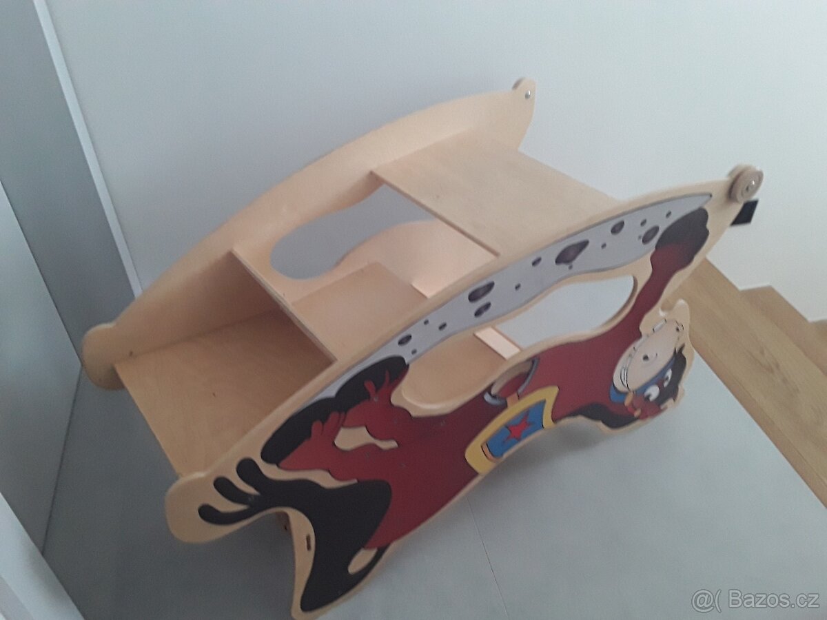 Drevena zidlicka - trojkombinace - 2