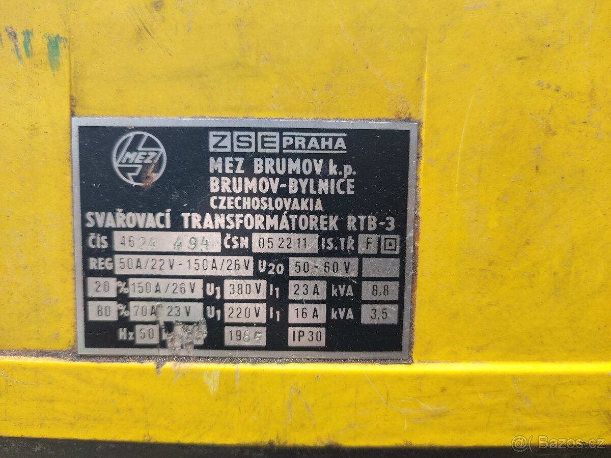 Svářečka RTB 3 - 2