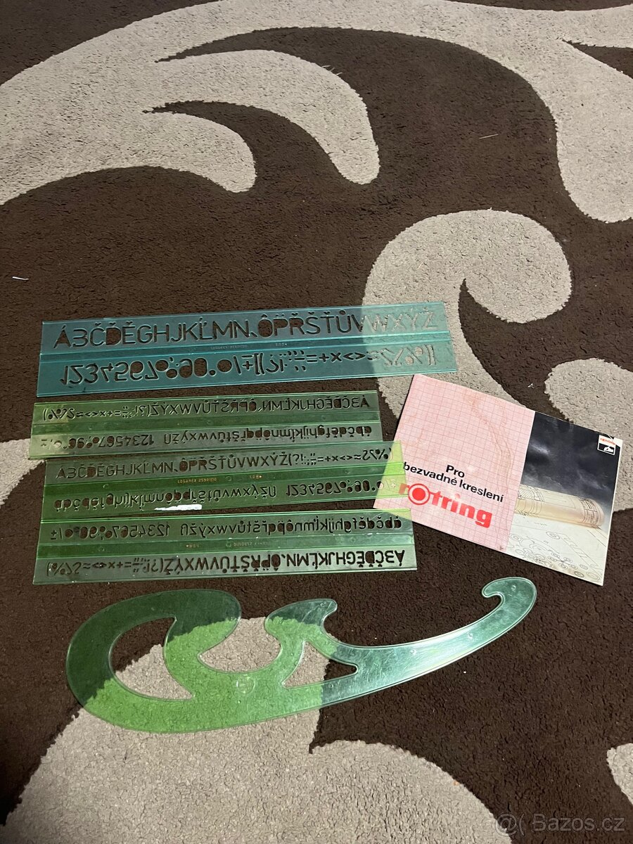 Centrograf rýsování tuší - 2