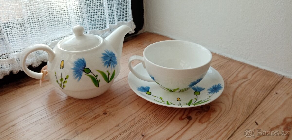 Čajová konvice s hrníčkem - set pro jednoho - 2