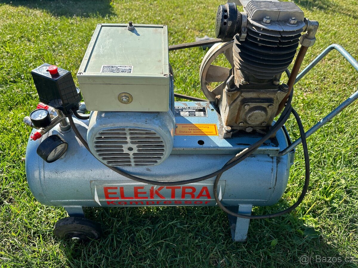 Olejový kompresor Elektra Beckum LP 200 - 2
