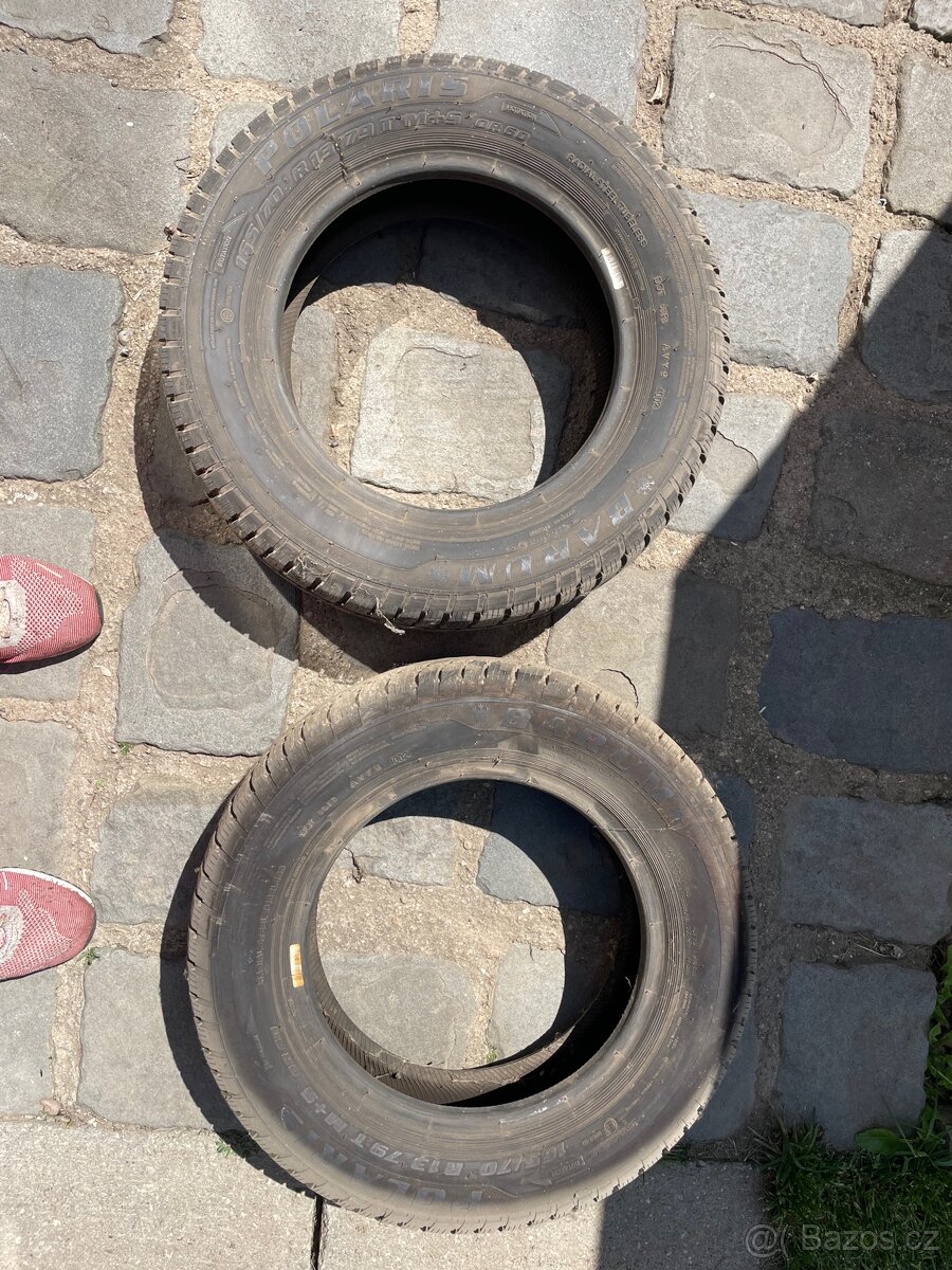 Kola r13 (5x13, 4x108 ET20) + zimní pneu 155/70 a 165/70 r13 - 2